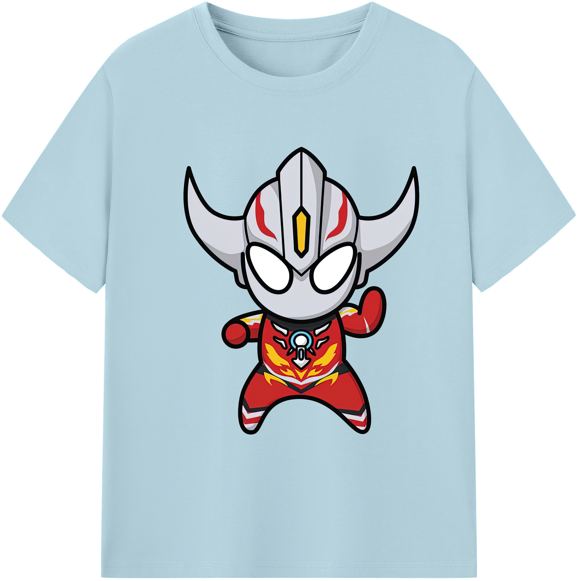 （画像用） ウルトラマン Ultraman 綿100％半袖Tシャツ（フロントプリント）